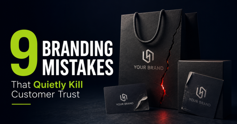 9 Branding Mistakes That Quietly Kill Customer Trust
