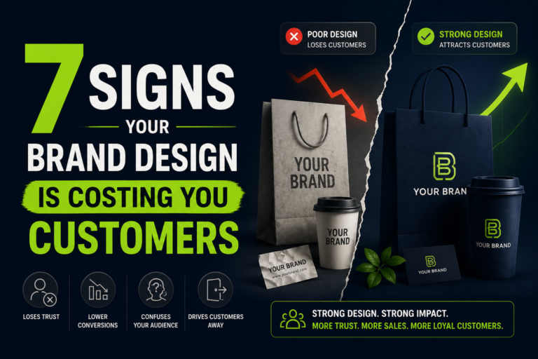 7 Signs Your Brand Design Is Costing You Customers 